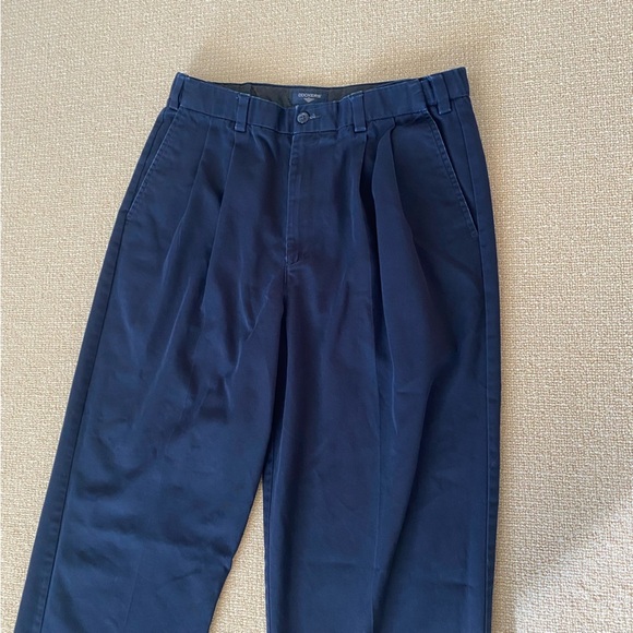 Men's Dockers Navy Pants 34x34 - Picture 2 of 7